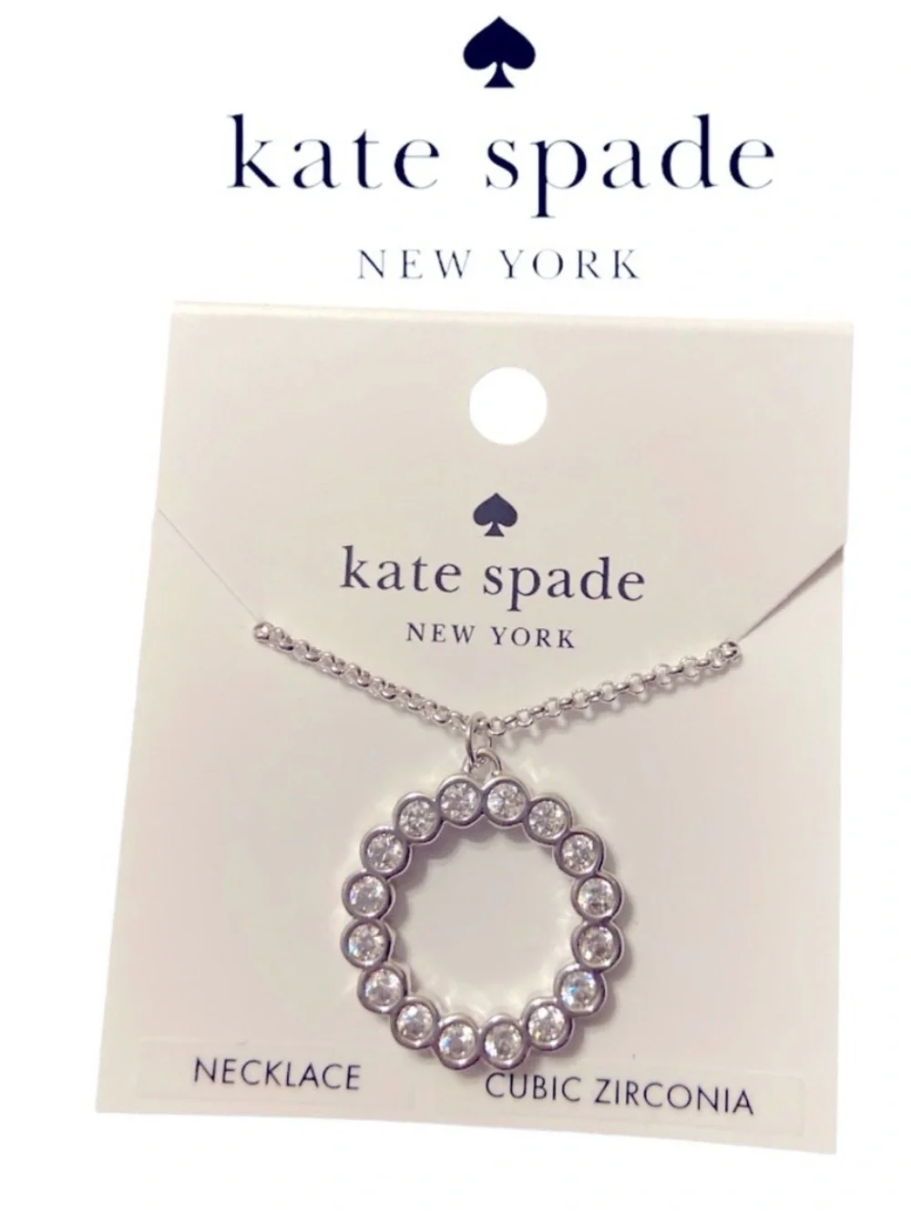 Kate Spade ♠️ NWT Circle Necklace